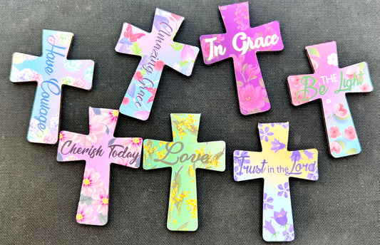 Random Easter Magnetic Cross Bookmarks