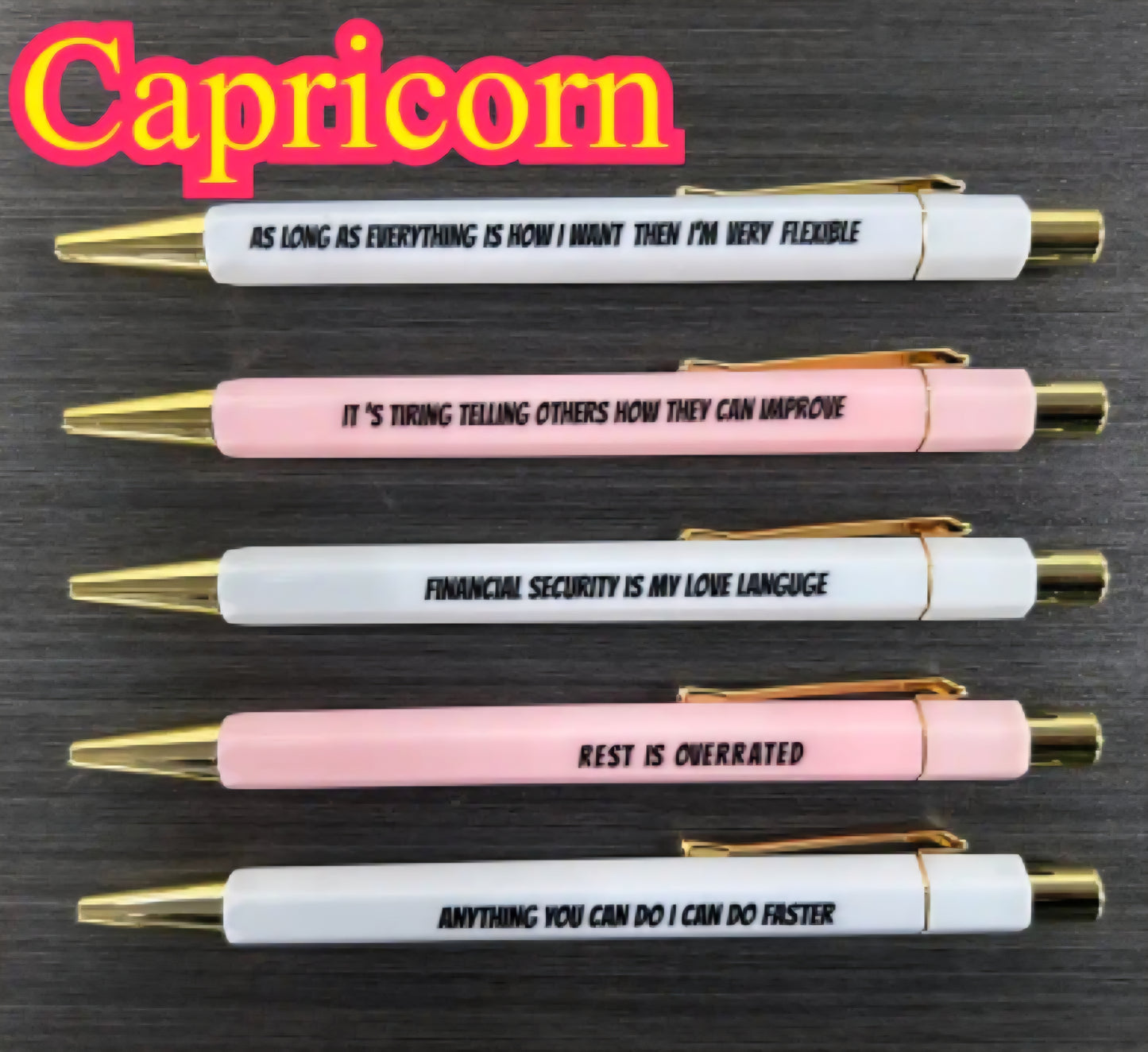 PREORDER Consellation 5 Pack Ball Point Pen Set