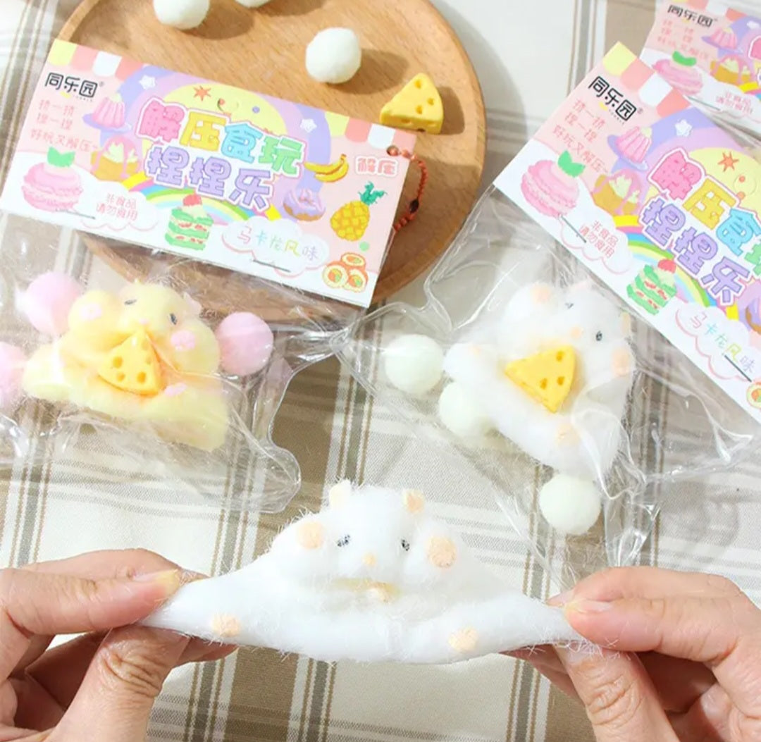 Viral Cheese & Mouse Squishy