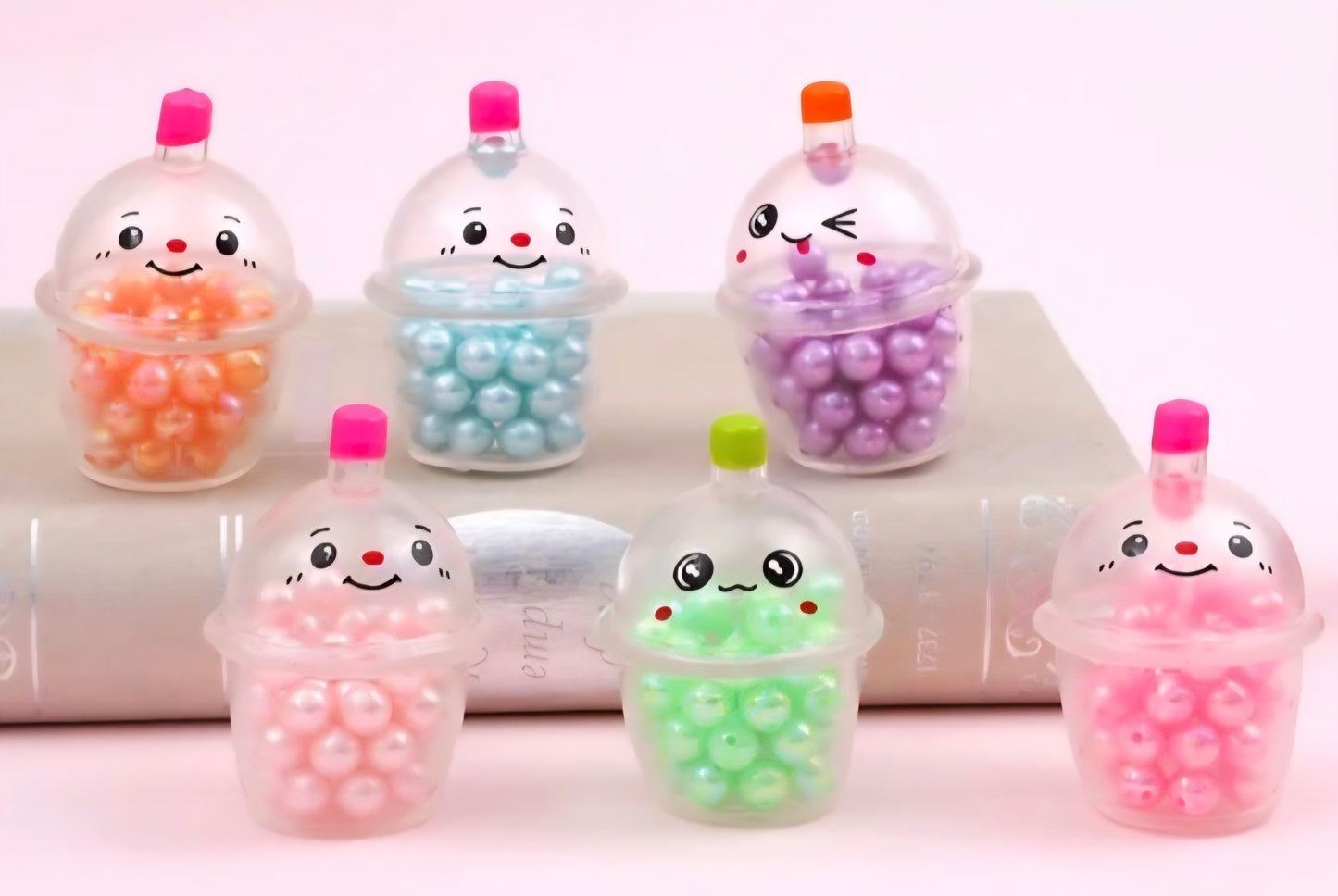 PREORDER Viral Mystery Beaded Boba Drink Squishy