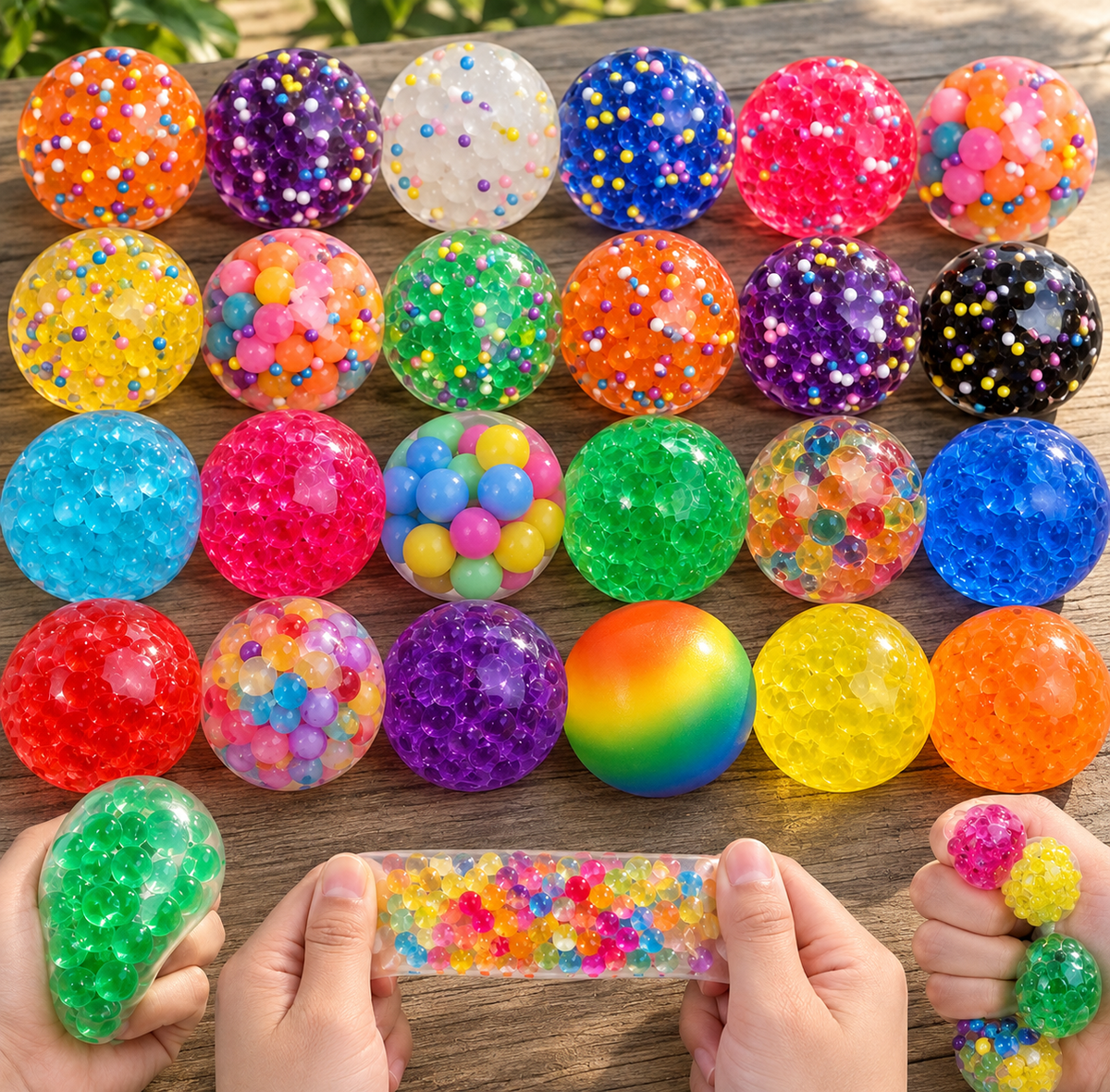 Mystery Tiny Orbeez Ball Squishy