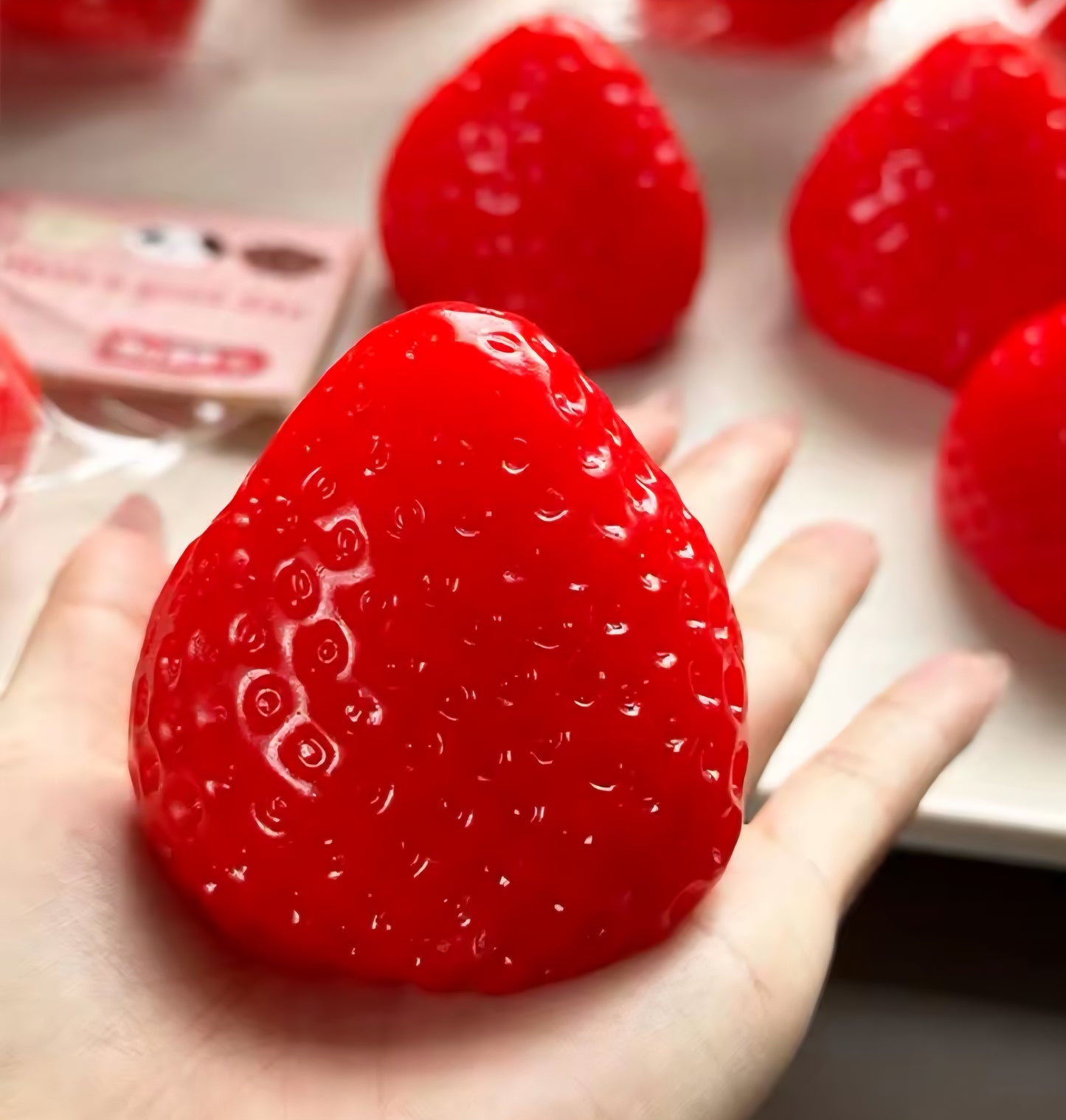 PREORDER Viral Realistic Strawberry Squishy
