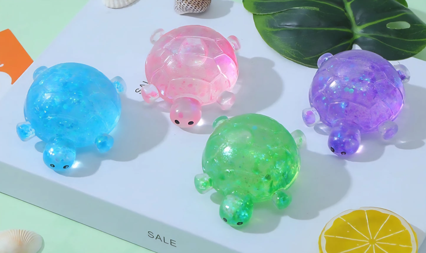 PREORDER Viral Mystery Maltose Glitter Turtle Squishy