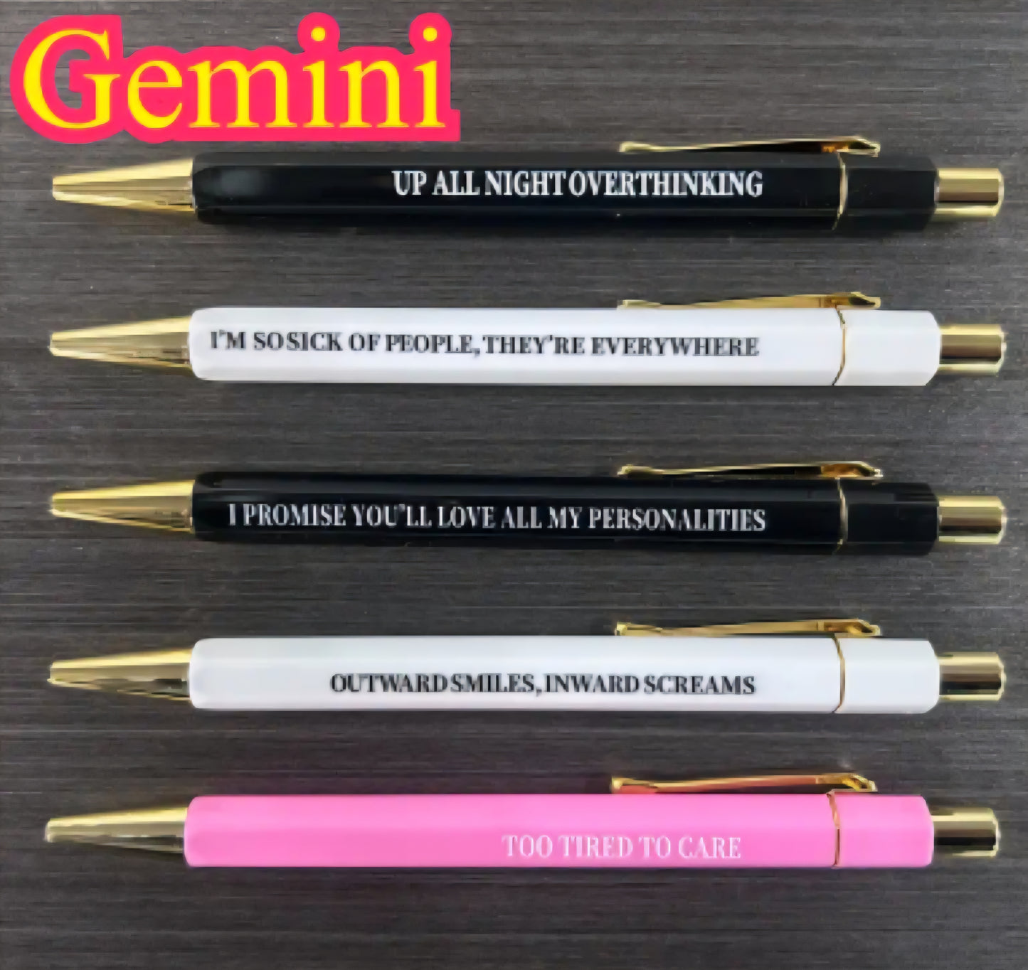 PREORDER Consellation 5 Pack Ball Point Pen Set