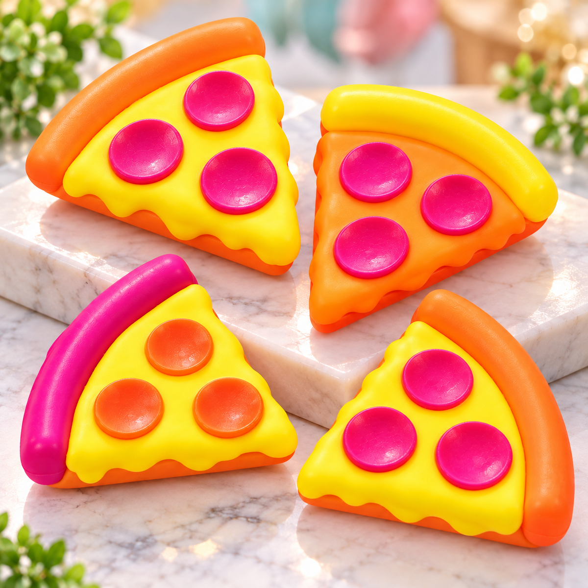 Pizza Taba Squishy (Logo On Box)