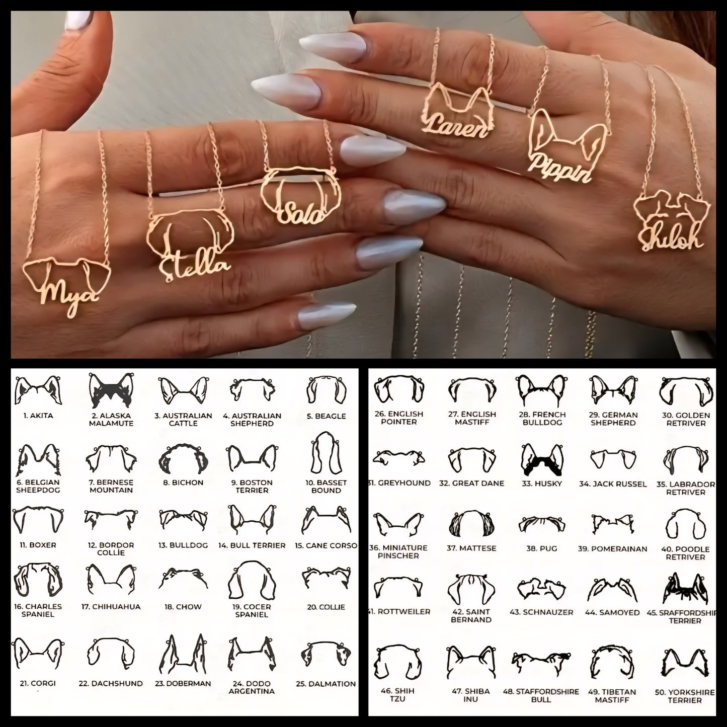 Preorder Personalized Dog Necklace