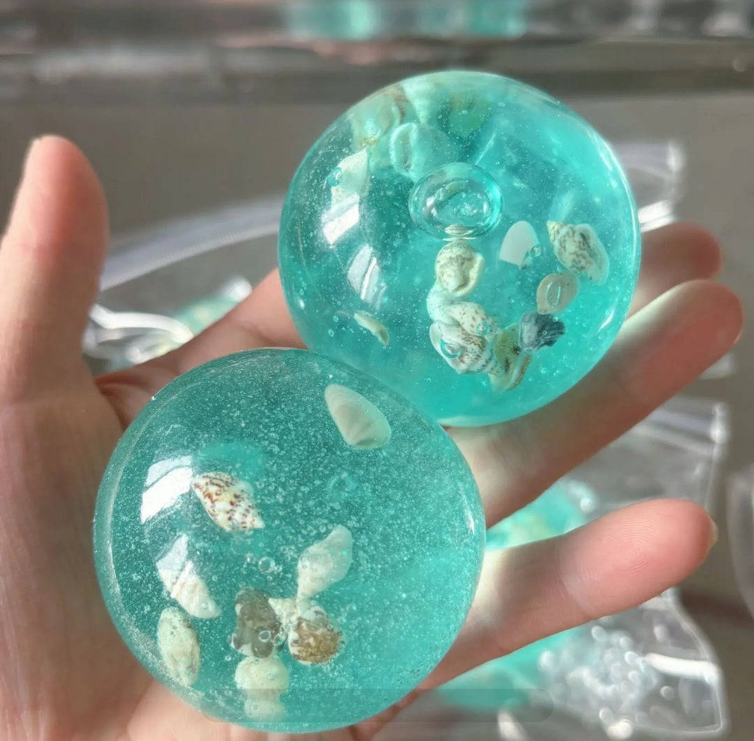 Seashell Circle Maltose Squishy