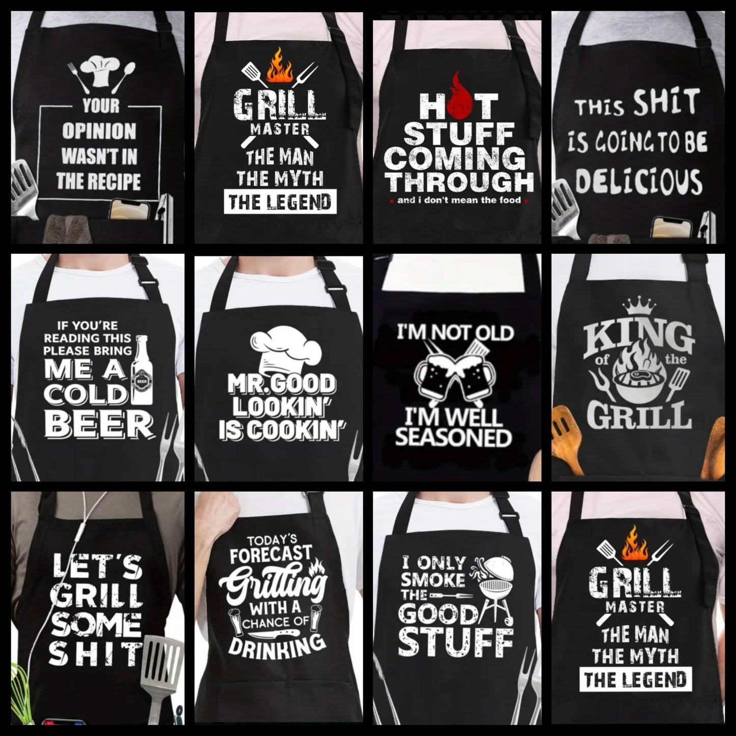 PREORDER Father's Day Grill Apron
