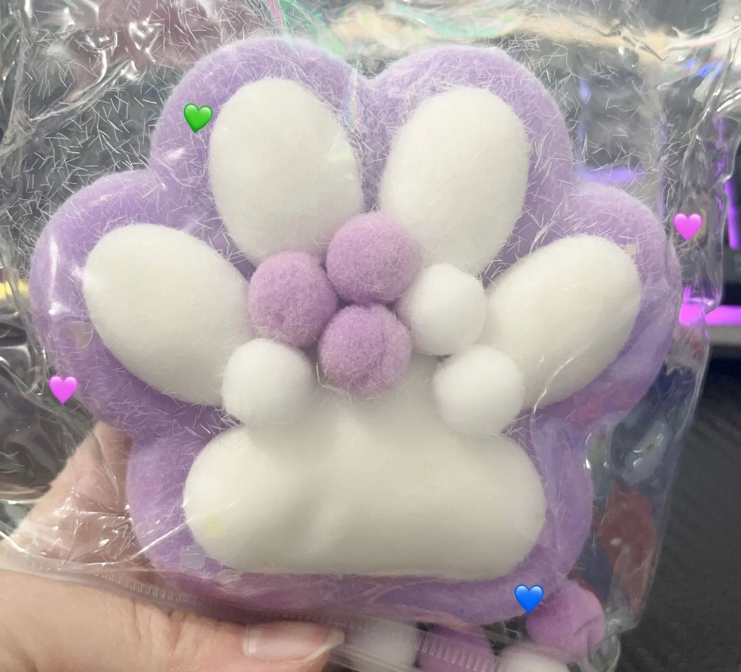 Viral Mystery Soft Cloud Furry Cat Paw Squishy