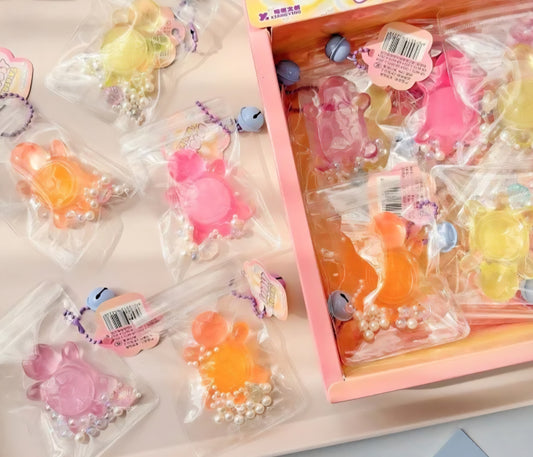 Viral Mystery Mini Taba Turtles Squishy Keychain