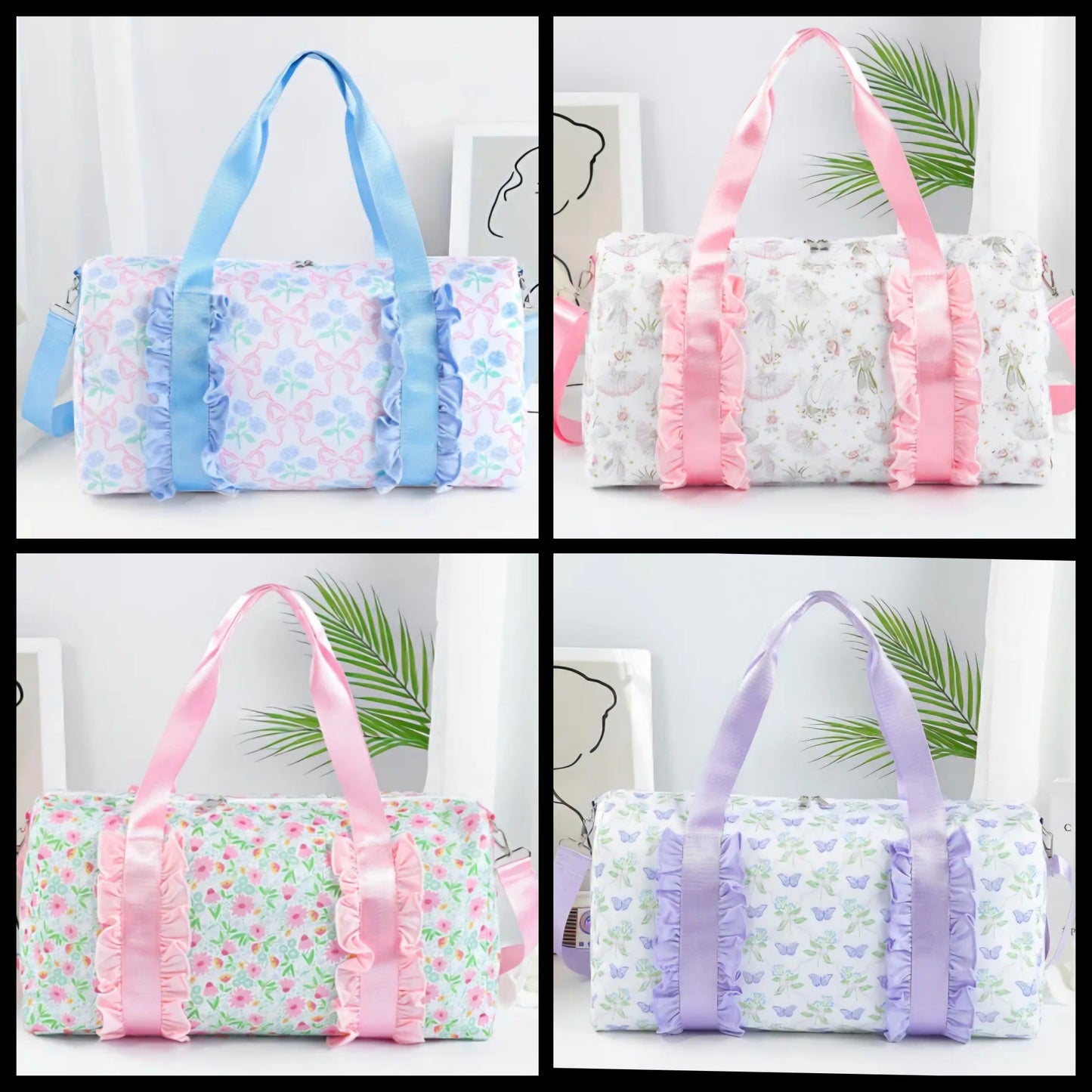 PREORDER Floral Weekender Bag