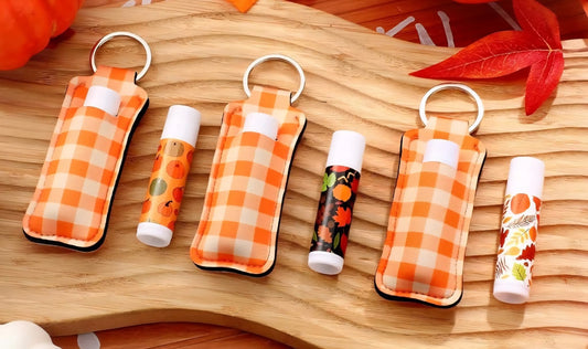 Fall Chapstick Holder & Chapstick