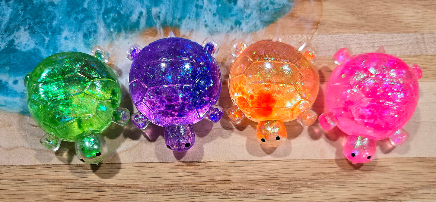Mystery Glitter Turtle Maltose Squishy