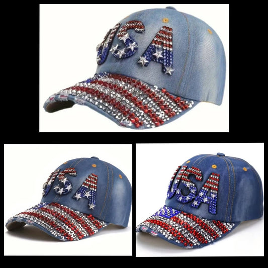 Preorder Fourth Of July USA Jean Hat