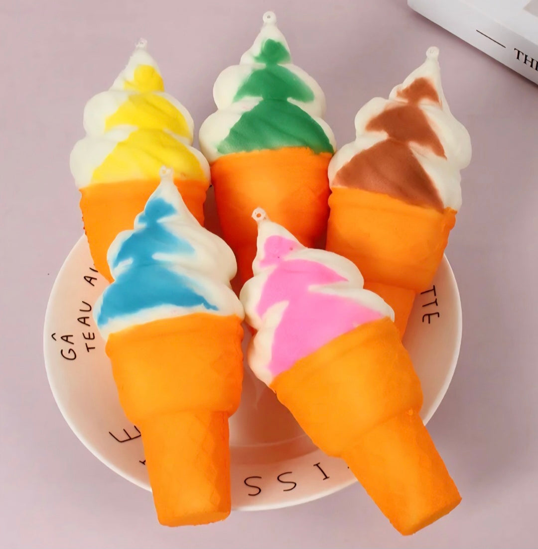 PREORDER Viral Mystery Icecream Cone Swirl Squishy