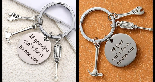 Random Father's Day Tool Keychain