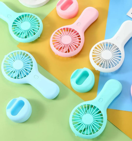 Random Color Portable Fan- Adapter