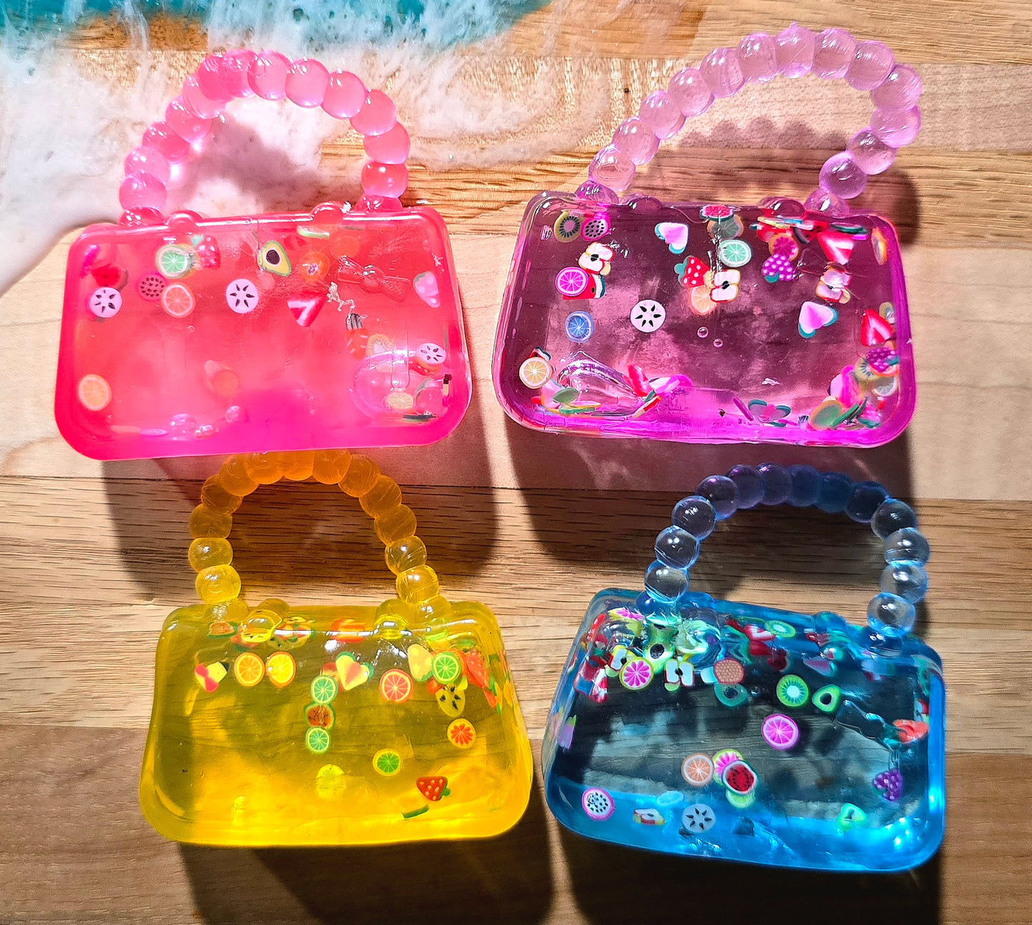 Hand Bag Fruit Maltose Squishy