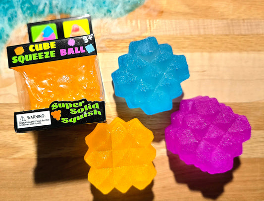 Mystery Geometric Cube Maltose Squishy