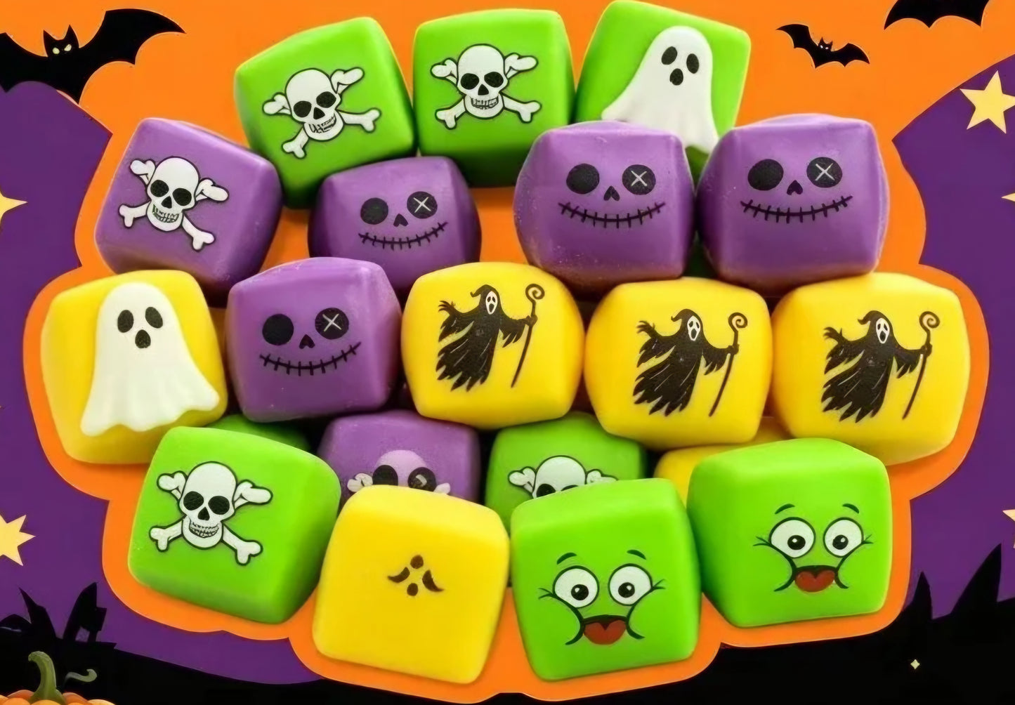 Mystery Halloween Character Flour Squishy