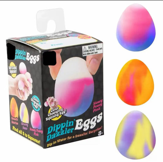 PREORDER Viral Mystery Needoh Dipping Changing Egg Squishy