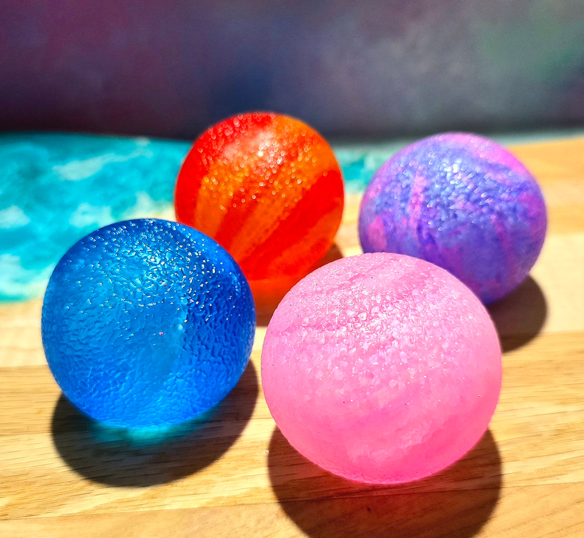 Mystery Textured Swirl Ball Maltose Squishy