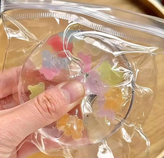 PREORDER Clear Gummy Bears Maltose Squishy