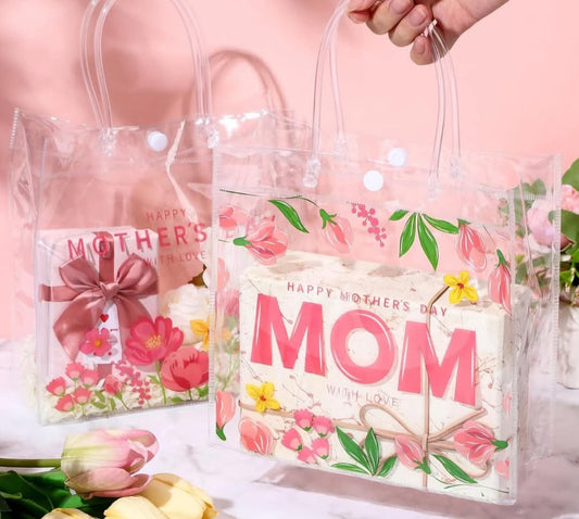 Mother's Day Clear PVC Bag