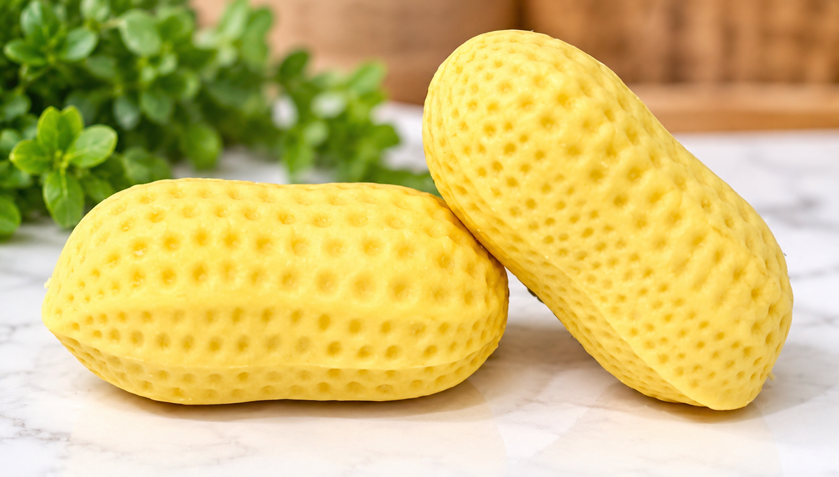 Peanut Crunchy Building Block Squishy
