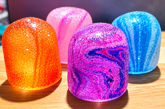 Mystery Textured Swirl Gumdrop Maltose Squishy