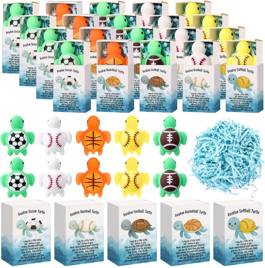 Mystery Sports Turtle Gift Set Squishy