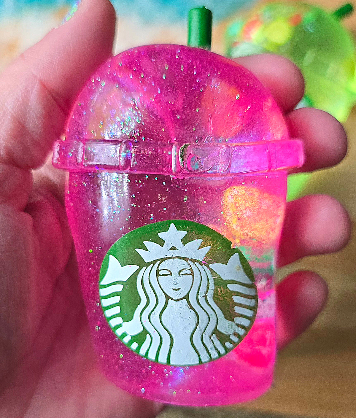 Mystery Fruit Drink Maltose Squishy (Logo On Box)