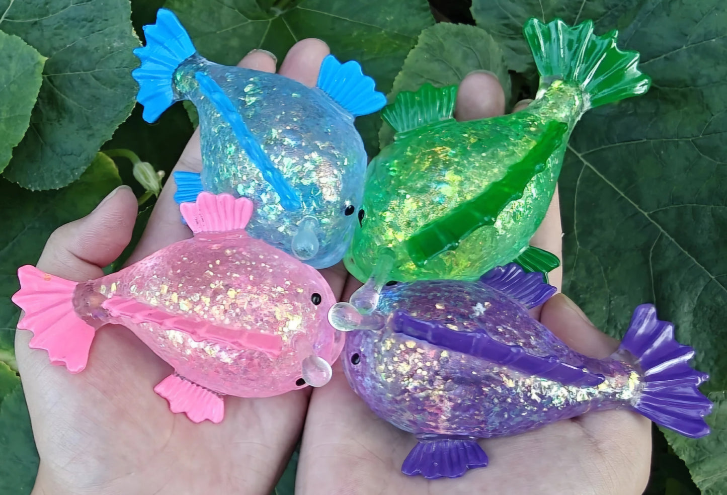 Mystery Lantern Fish Maltose Squishy