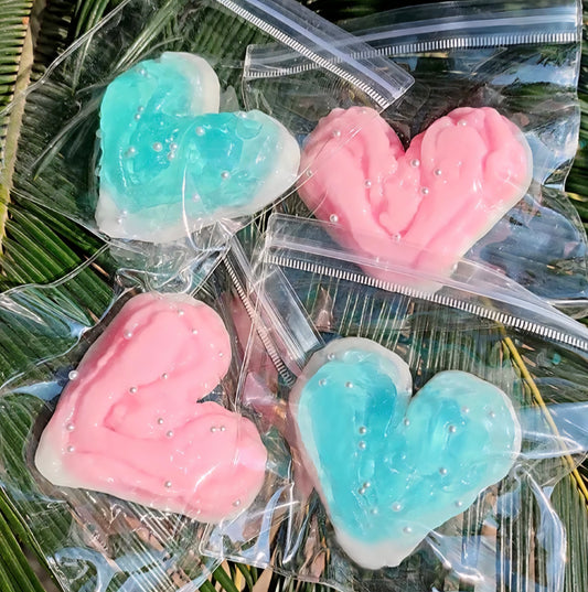 PREORDER Viral Pink Heart Frosted Cookie Taba Squishy