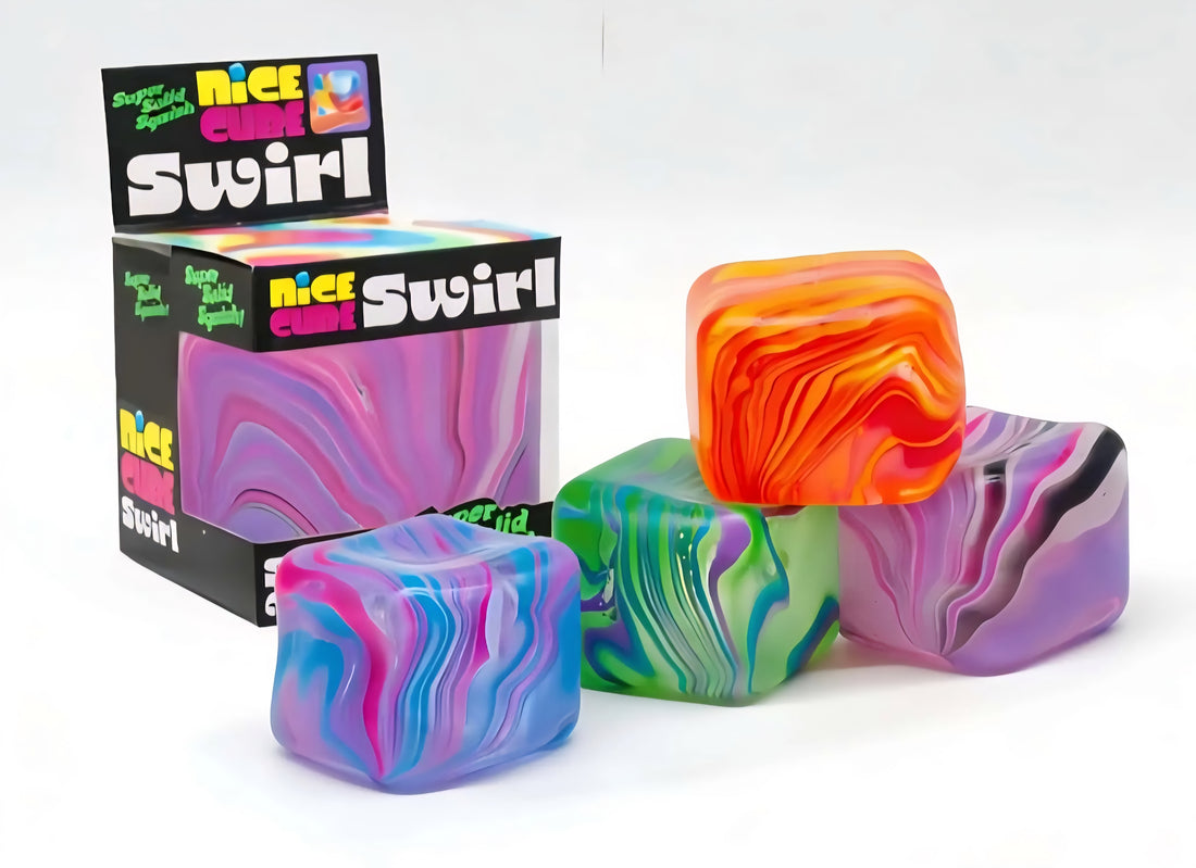 Swirl Maltose Cube Squishy – Pretty Pink Petals
