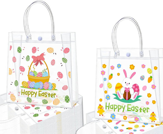 RANDOM HAPPY EASTER Clear PVC Bag