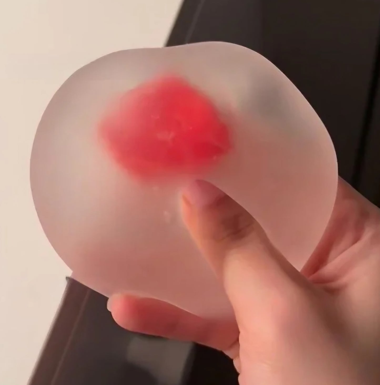 Strawberry Coconut Oil Maltose Squishy Ball