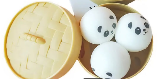 PREORDER Viral Panda Dumpling Squishy