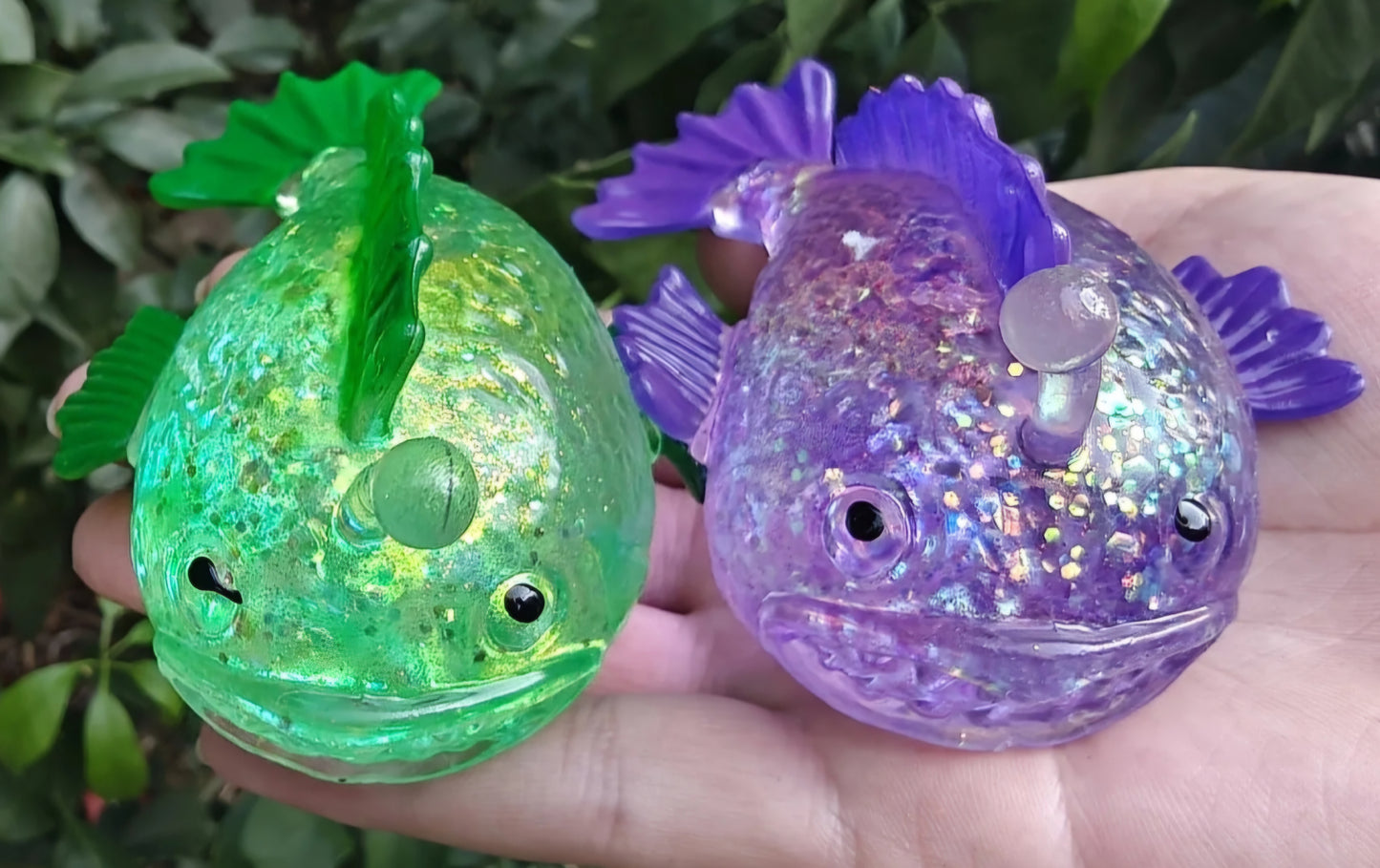 Mystery Lantern Fish Maltose Squishy