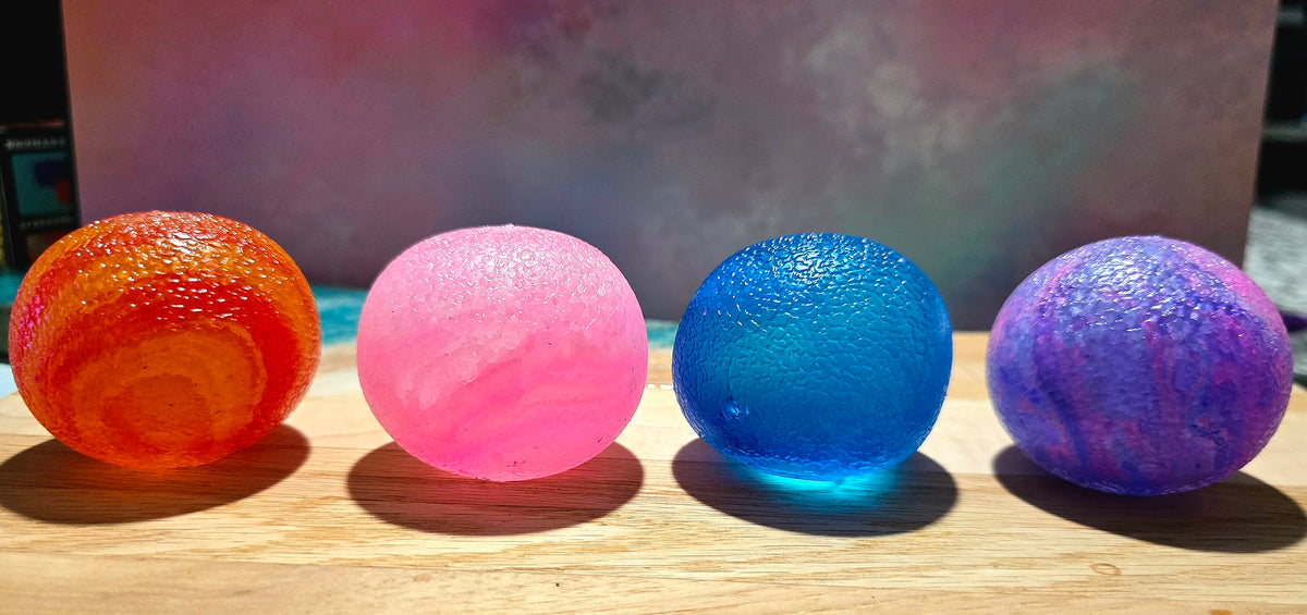Mystery Textured Swirl Ball Maltose Squishy