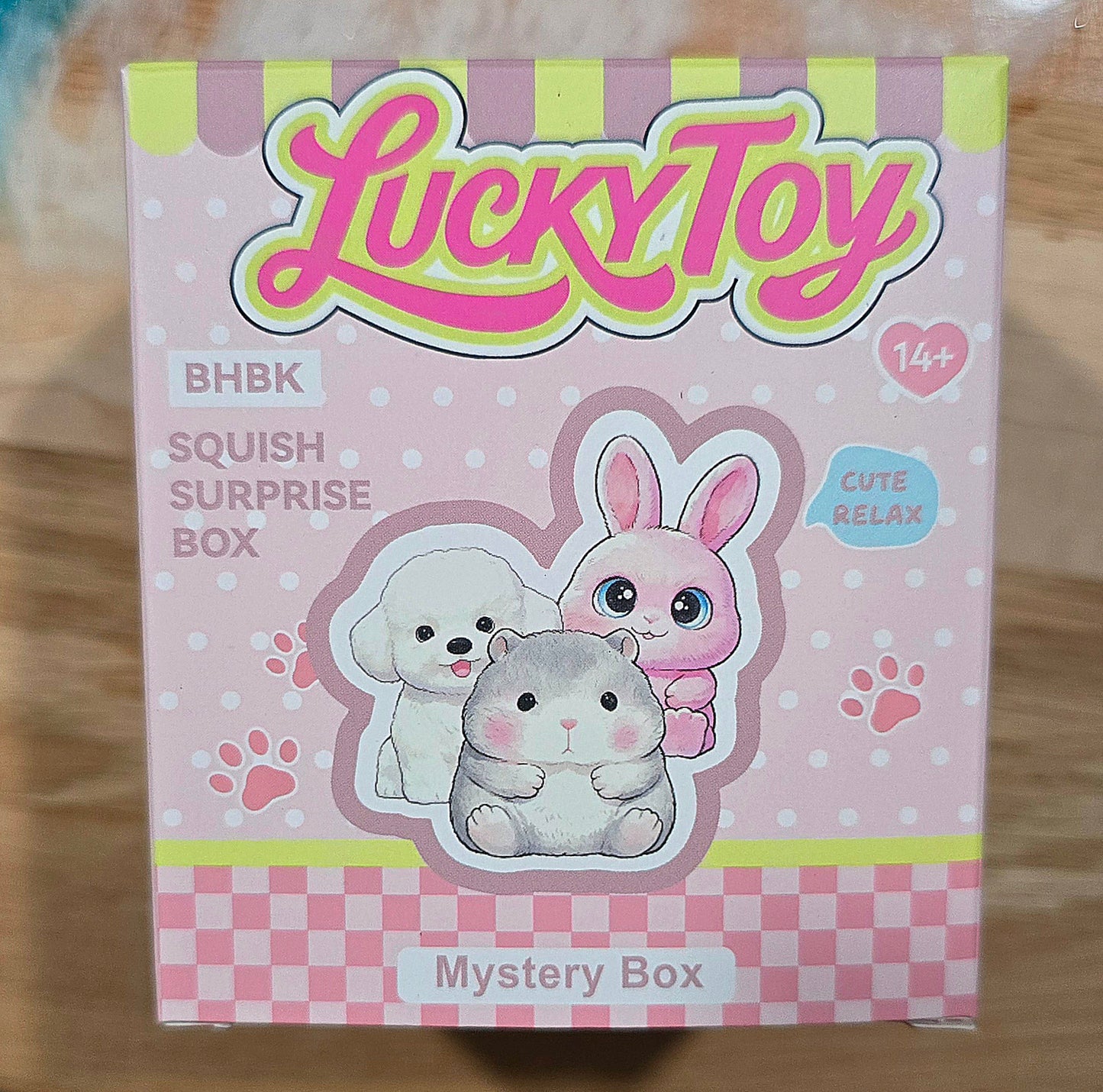 Mystery Lucky Toy Realistic Mochi Pet Squishy (9 different animals)