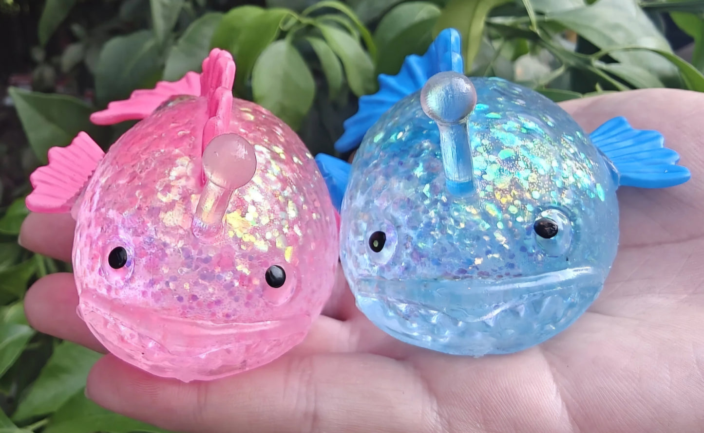 Mystery Lantern Fish Maltose Squishy
