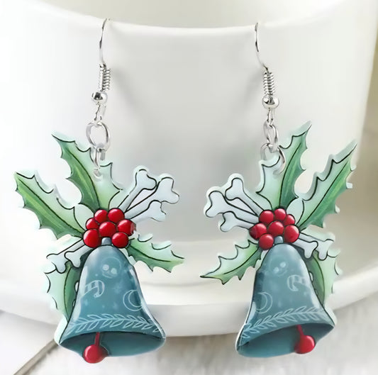PREORDER Halloween/Christmas Bells Dangle Earrings