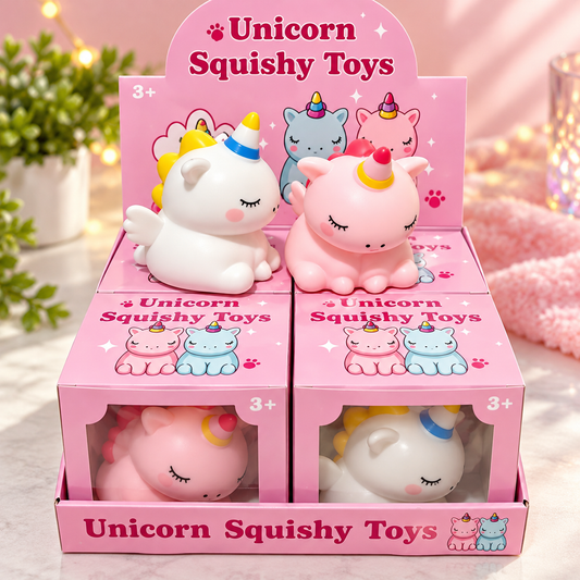 Mystery Jumbo Unicorn TPR Flour Squishy