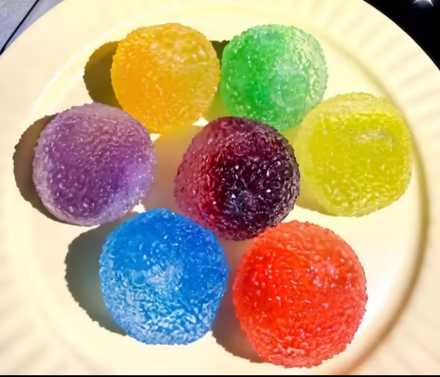 Viral Textured Mochi Sugar Ball Squishy