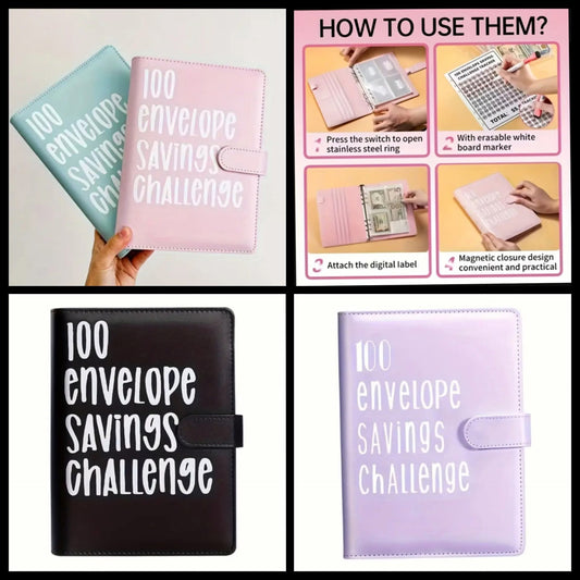 PREORDER 100 Day Challenge Money Binder