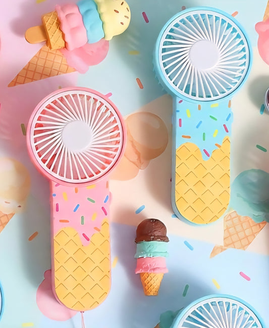 Portable Icecream Drip Fan