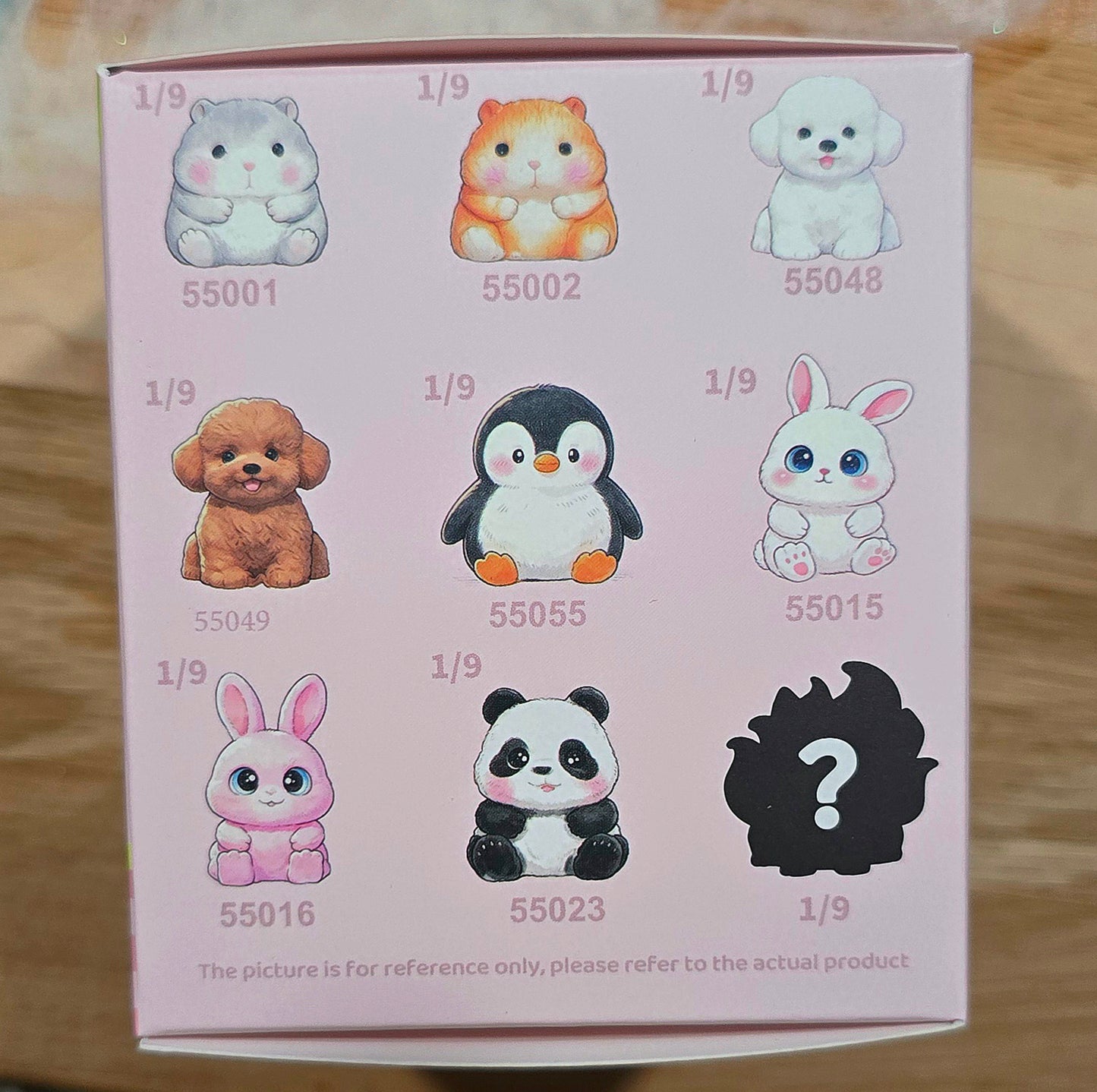 Mystery Lucky Toy Realistic Mochi Pet Squishy (9 different animals)