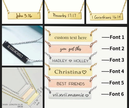 Preorder Personalized Necklace
