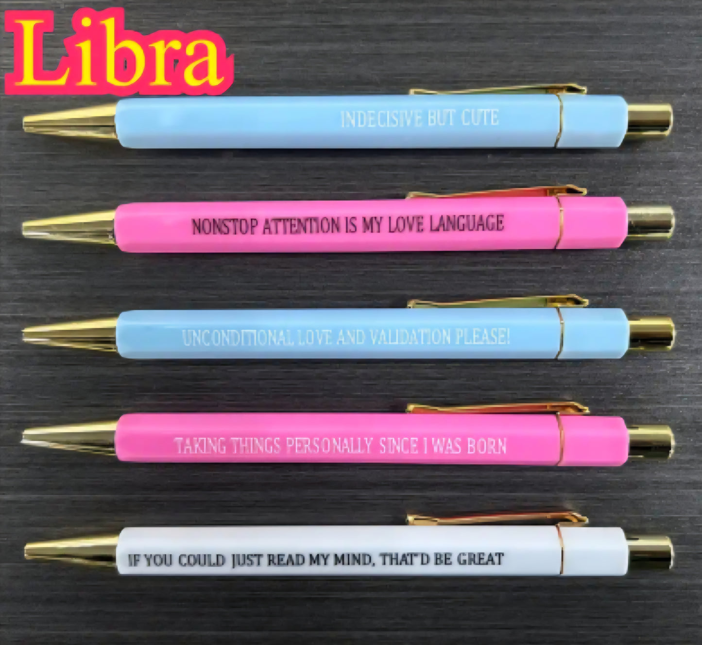 PREORDER Consellation 5 Pack Ball Point Pen Set